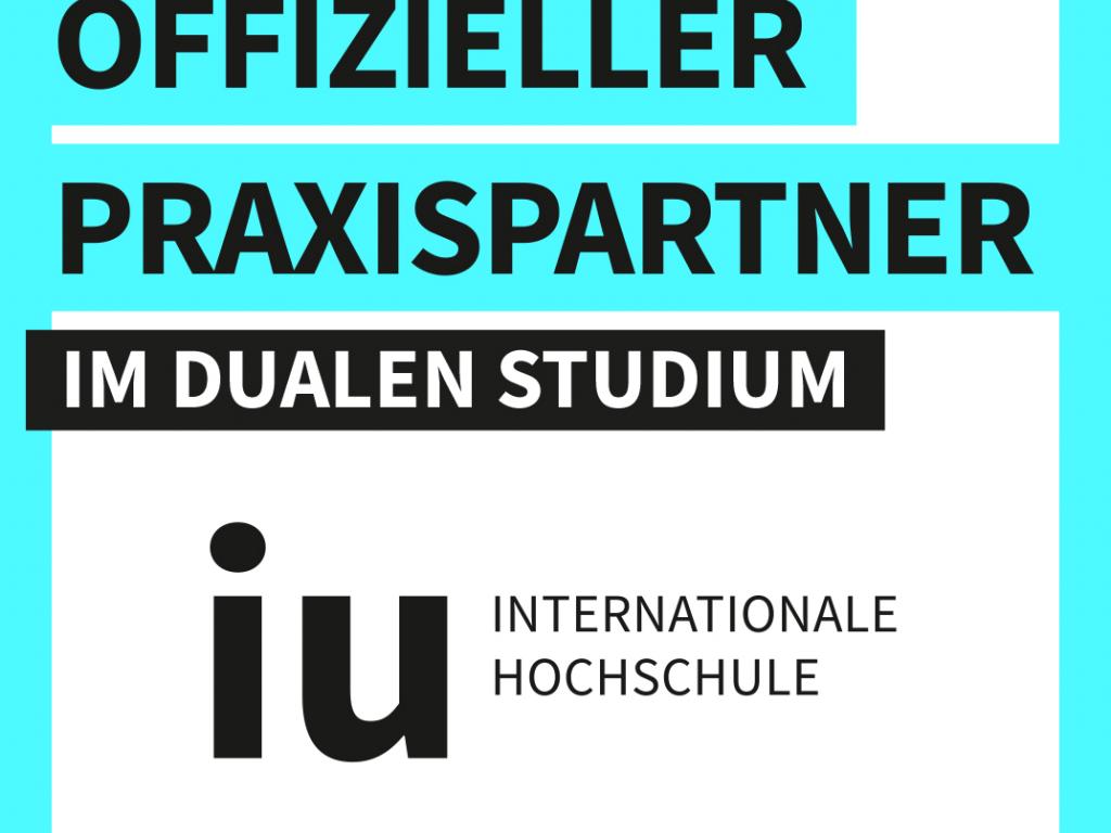 Offizieller Praxispartner im dualen Studium iu Internationale Hochschule